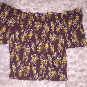 Floral crop top!